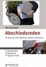 Buchcover Die besten Abschiedsreden für Betrieb, Amt/Behörde, Schule und Verein