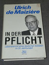 Buchcover In der Pflicht