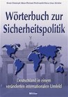 Buchcover Wörterbuch zur Sicherheitspolitik