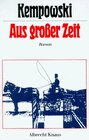 Buchcover Aus grosser Zeit