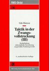 Buchcover Taktik in der Vollstreckung (III)