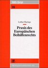 Buchcover Praxis des Europäischen Beihilferechts