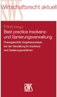 Buchcover Best practice Insolvenz- und Sanierungsverwaltung