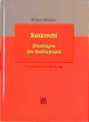 Buchcover Bankrecht