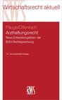 Buchcover Arzthaftungsrecht