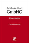 Buchcover GmbHG