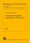 Buchcover Der selbstständig tätige Globalzedent in der Insolvenz