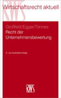 Buchcover Recht der Unternehmensbewertung