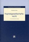 Buchcover Kapitalgesellschaftsrecht