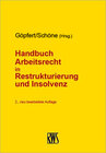 Buchcover Handbuch Arbeitsrecht in Restrukturierung und Insolvenz