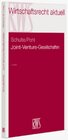 Buchcover Joint-Venture-Gesellschaften