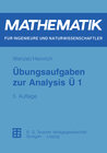 Buchcover Übungsaufgaben zur Analysis Ü 1