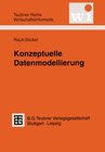 Buchcover Konzeptuelle Datenmodellierung