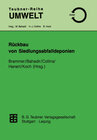 Buchcover Rückbau von Siedlungsabfalldeponien