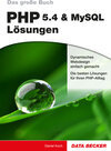 Buchcover Das große Buch PHP 5.4 & MySQL Lösungen