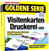 Buchcover Visitenkarten Druckerei 2002