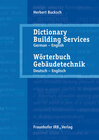 Buchcover Wörterbuch Gebäudetechnik. Band 2 Deutsch - Englisch.