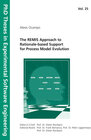 Buchcover The REMIS Approach to Rationale-based Support for Process Model Evolution.