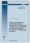 Buchcover Analyse der Trennbarkeit von Materialschichten hybrider Innenbauteile bei Instandsetzungs- und Modernisierungsmaßnahmen 