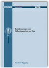 Buchcover Schadensanalyse von Hallentragwerken aus Holz.