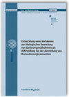 Buchcover Entwicklung eines Verfahrens zur ökologischen und ökonomischen Bewertung von Sanierungsmaßnahmen als Hilfestellung bei d