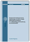 Buchcover Rechnerische Nachweise für das Spaltversagen von Holz in Haupt-Nebenträger-Anschlüssen. Tl. 2: Überprüfung und Erweiteru