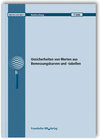 Buchcover Unsicherheiten von Werten aus Bemessungskurven und -tabellen.