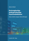 Buchcover Kostengünstige mehrgeschossige Passivwohnhäuser