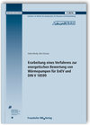 Buchcover Erarbeitung eines Verfahrens zur energetischen Bewertung von Wärmepumpen für EnEV und DIN V 18599. Abschlussbericht.
