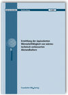 Buchcover Ermittlung der äquivalenten Wärmeleitfähigkeit von wärmetechnisch verbesserten Abstandhaltern. Abschlussbericht.