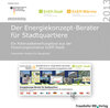 Buchcover Der Energiekonzept-Berater für Stadtquartiere