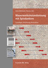 Buchcover Mauerwerksinstandsetzung mit Spiralankern