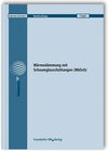 Buchcover Wärmedämmung mit Schaumglasschüttungen (WäSch). Abschlussbericht
