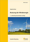 Buchcover Nutzung der Windenergie