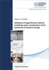 Buchcover Validation of hygrothermal material modelling under consideration of the hysteresis of moisture storage