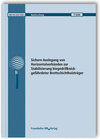 Buchcover Sichere Auslegung von Horizontalverbänden zur Stabilisierung biegedrillknickgefährdeter Brettschichtholzträger. Abschlus