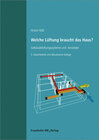 Buchcover Welche Lüftung braucht das Haus?.