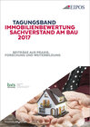 Buchcover Tagungsband Immobilienbewertung und Sachverstand am Bau 2017.