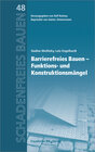 Buchcover Barrierefreies Bauen - Funktions- und Konstruktionsmängel
