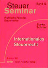 Buchcover Steuer-Seminar Internationales Steuerrecht