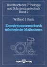 Buchcover Energieeinsparung durch tribologische Maßnahmen