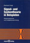 Buchcover Signal- und Systemtheorie in Beispielen