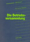 Buchcover Die Betriebsversammlung