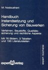 Buchcover Handbuch Instandsetzung und Sicherung von Bauwerken