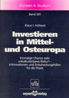 Buchcover Investieren in Mittel- und Osteropa