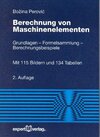 Buchcover Berechnung von Maschinenelementen