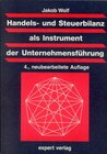 Buchcover Handels- und Steuerbilanz als Instrument der Unternehmensführung