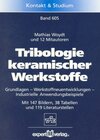 Buchcover Tribologie keramischer Werkstoffe
