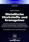 Buchcover Metallische Werkstoffe und Erzeugnisse