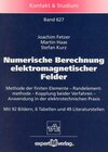 Buchcover Numerische Berechnung elektromagnetischer Felder